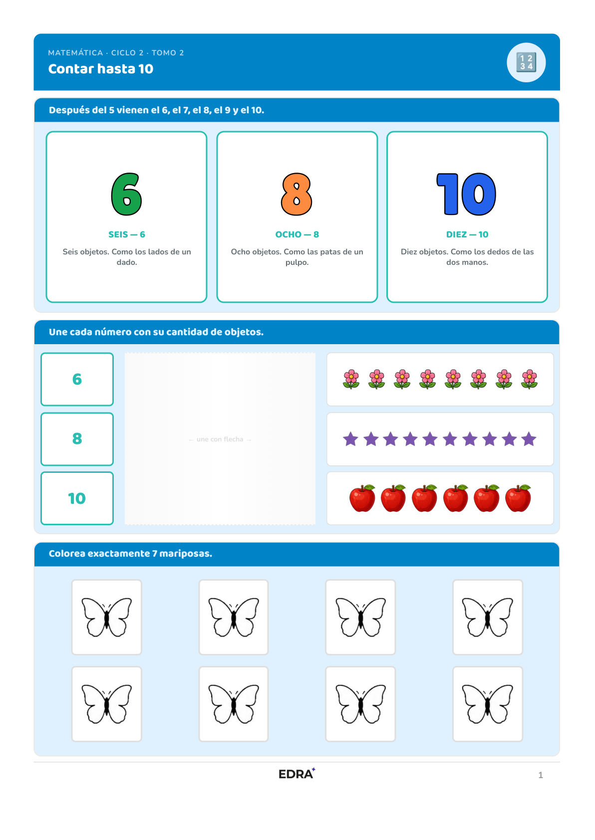 Pack Matemática — Ciclo II (3-5 años)