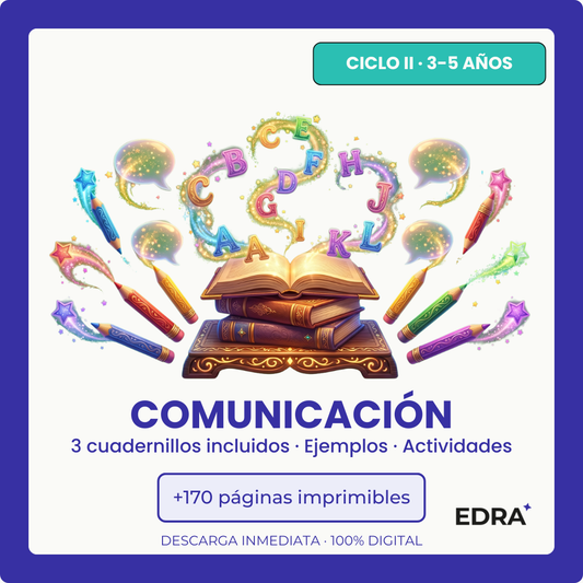 Pack Comunicación — Ciclo II (3-5 años)