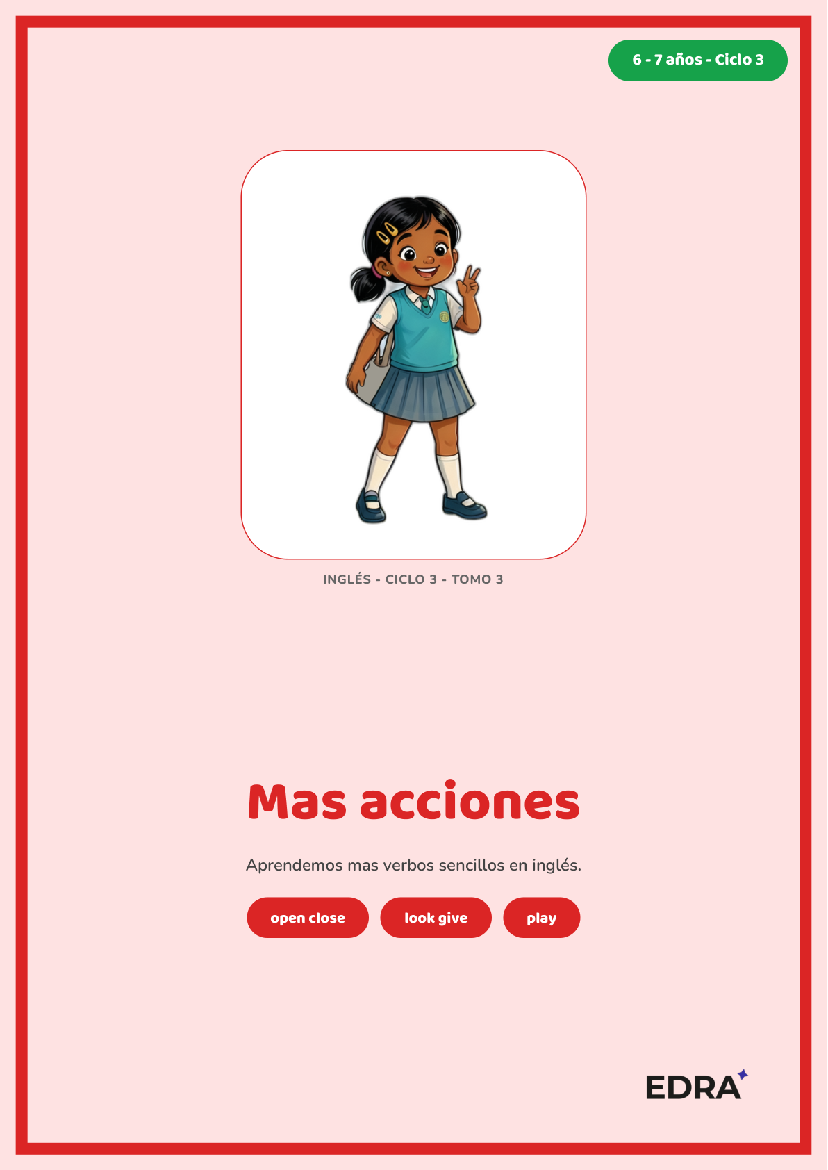 Mega Pack Completo — Ciclo III (6-7 años)