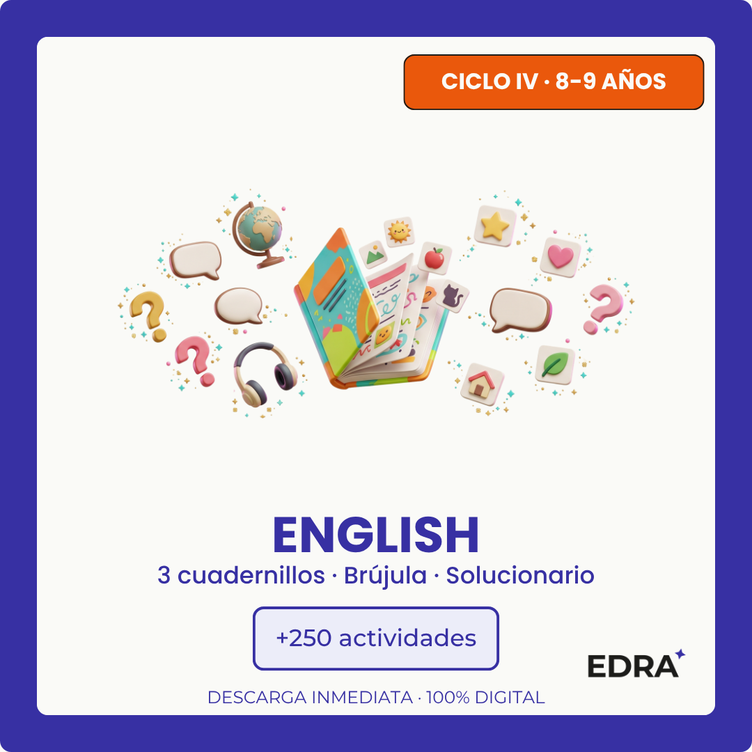 Inglés Ciclo IV (8-9 años)