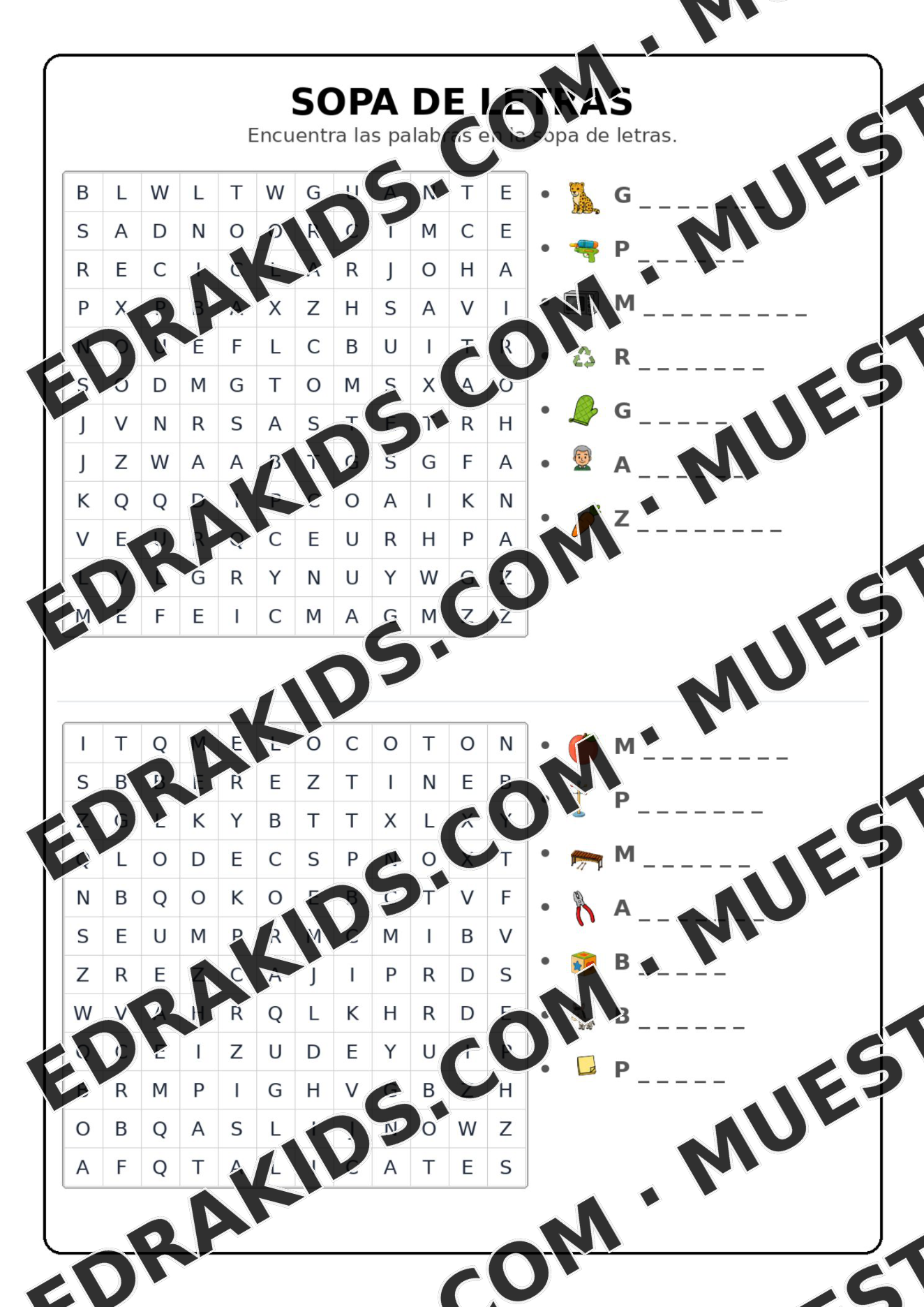 Pack Retos Mentales 9-11 años · Sopas · Laberintos · Simetría