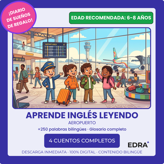 Aprende Inglés Leyendo · Saga:El Aeropuerto